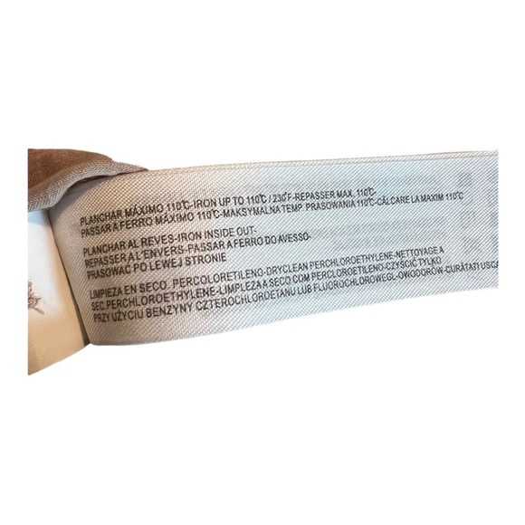 Massimo Dutti Silk Blend Taupe Beaded Split Neck Pullover Peasant Blouse XS - Picture 4 of 16